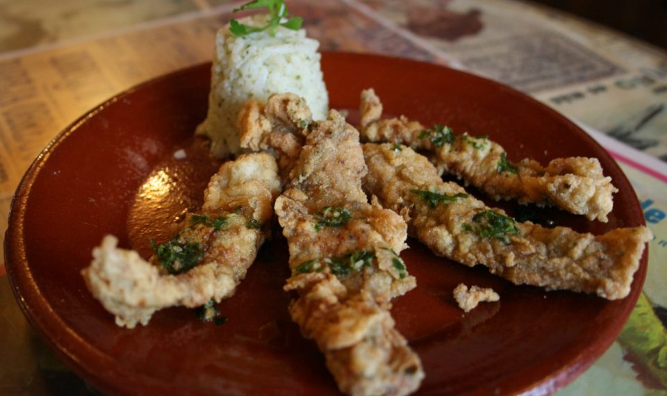 Filetes de Peixe com Arroz e Cilantro​